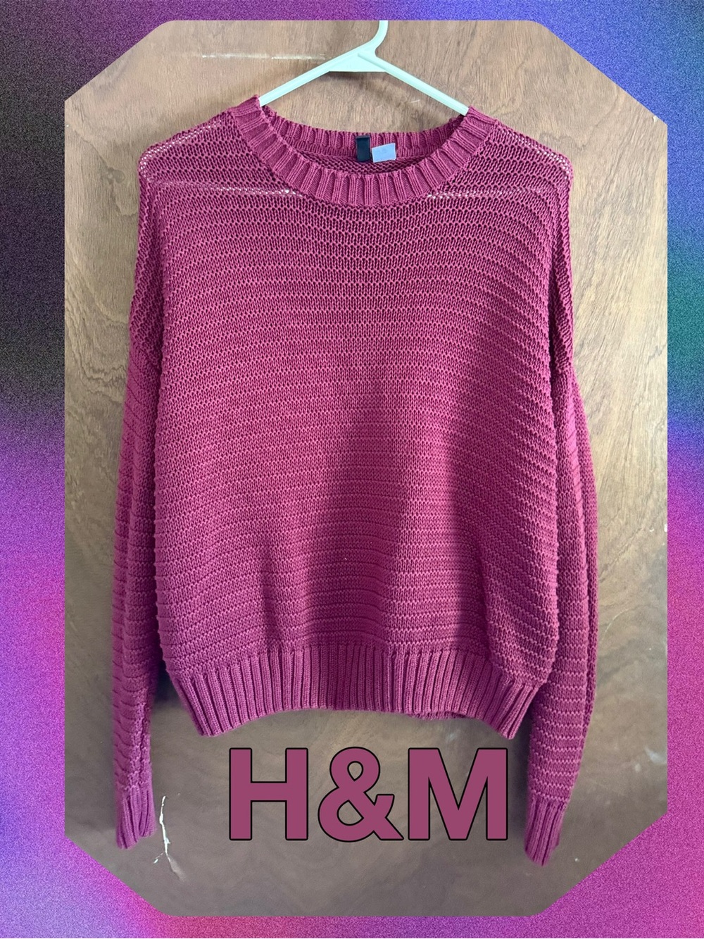 Divided by H&M Cropped Crewneck Sweater